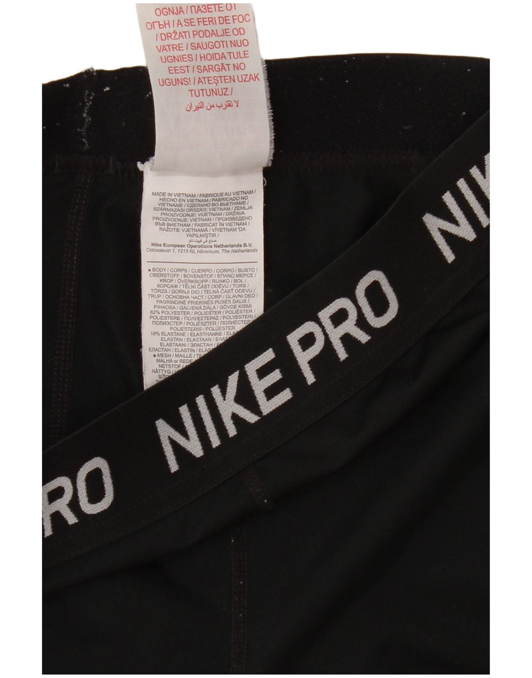 Nike Leggings gráficos para mujer UK 8 Small Poliéster negro