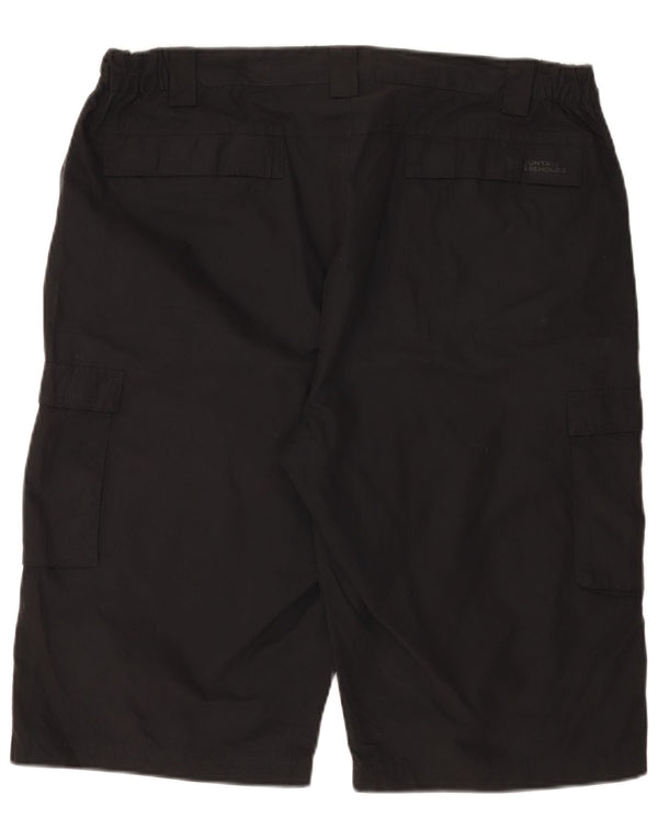 Pantalones cortos cargo para hombre Mountain Warehouse W40 XL Poliéster negro
