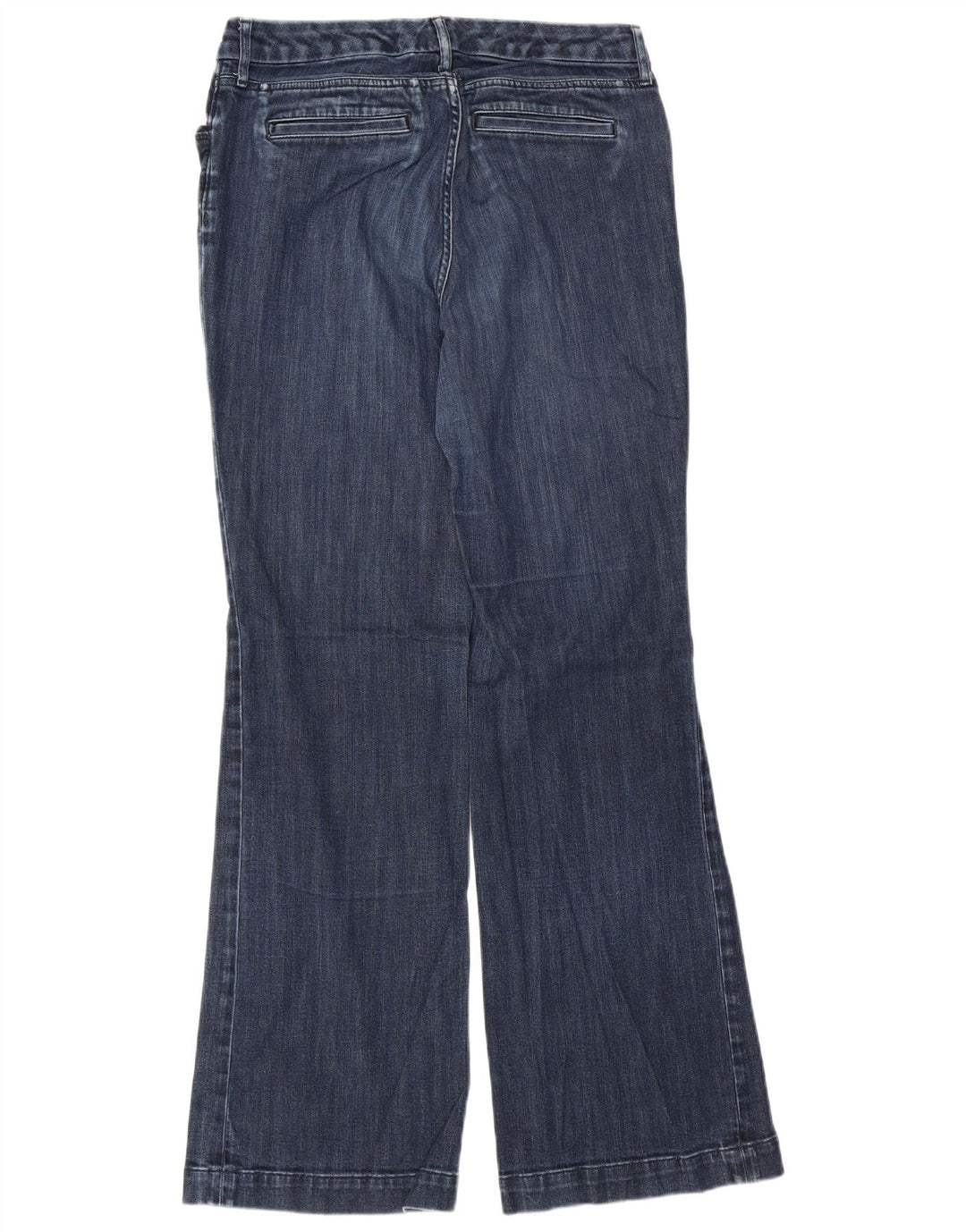 Eddie Bauer Jeans Curvy Bootcut para Mujer US 10 Grande W32 L31 Azul Marino Algodón