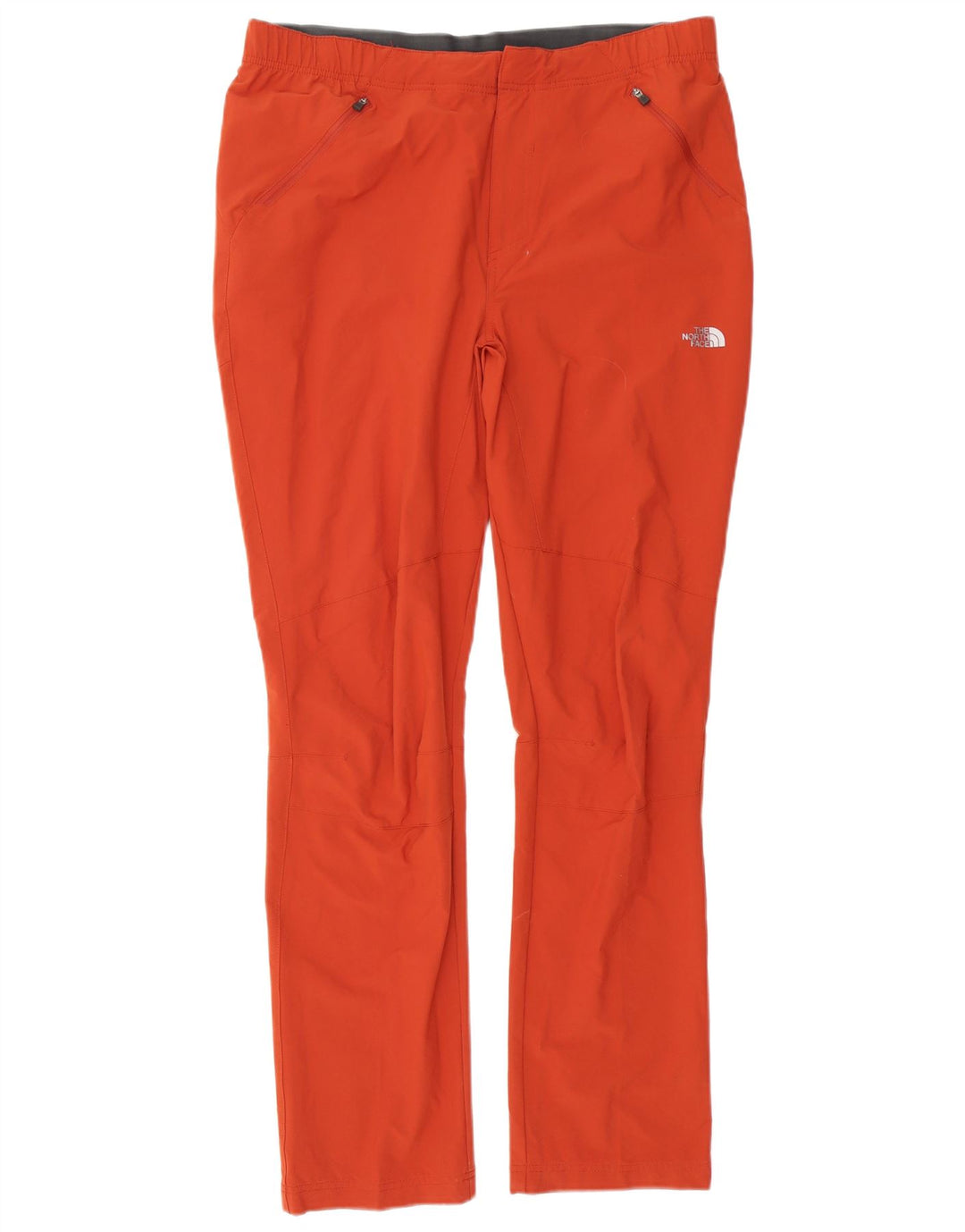 The North Face Pantalón casual ajustado para hombre W34 L32 Poliéster naranja