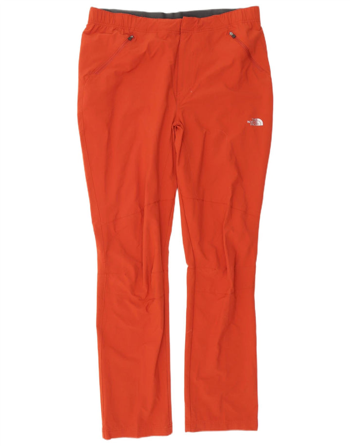 The North Face Pantalón casual ajustado para hombre W34 L32 Poliéster naranja