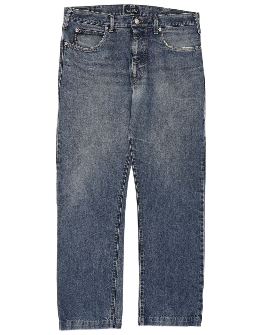 Vaqueros Armani Hombre Rectos W38 L31 Azul