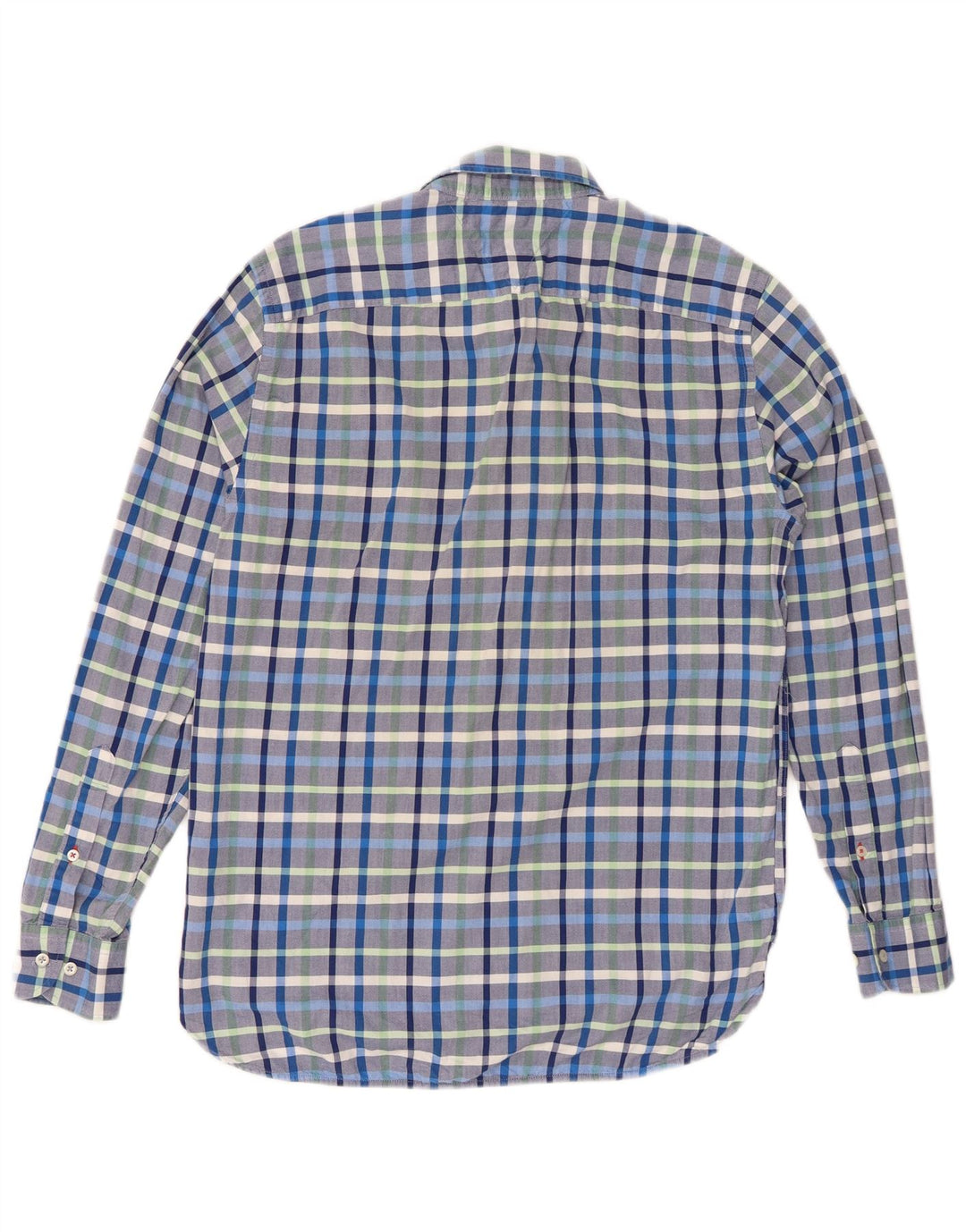 TOMMY HILFIGER Camisa New York Fit Mediana De Algodón A Cuadros Multicolor Hombre