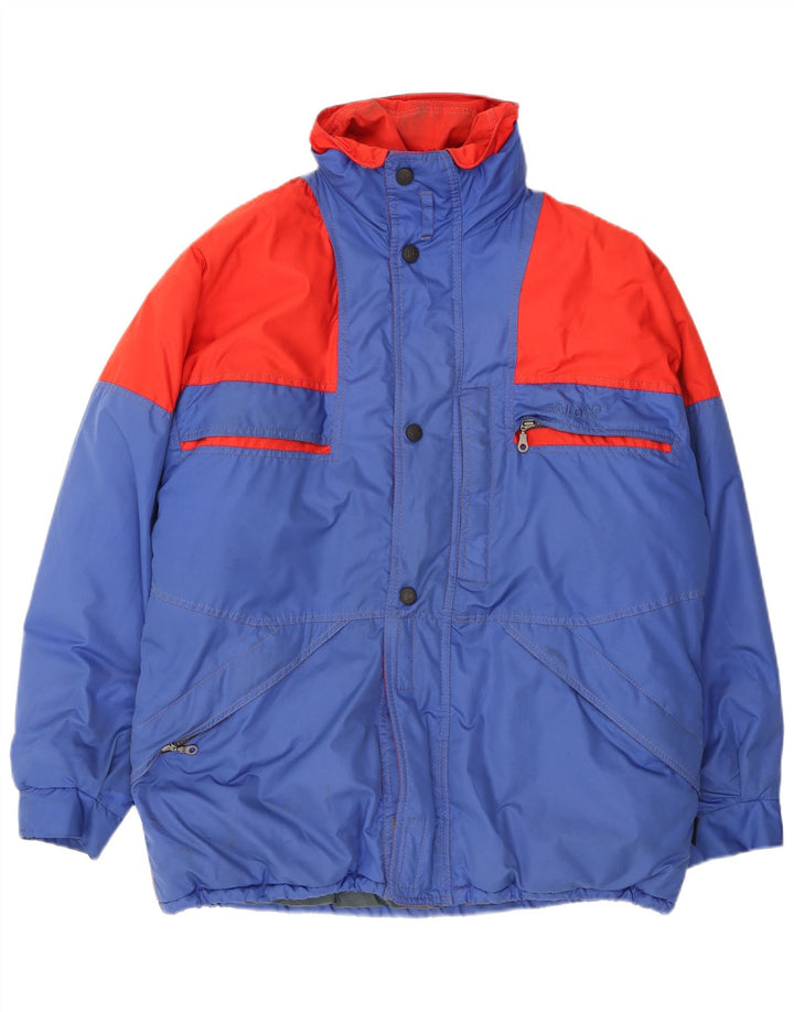Bailo Chaqueta de esquí holgada con capucha para hombre IT 50 Medium Blue Colourblock