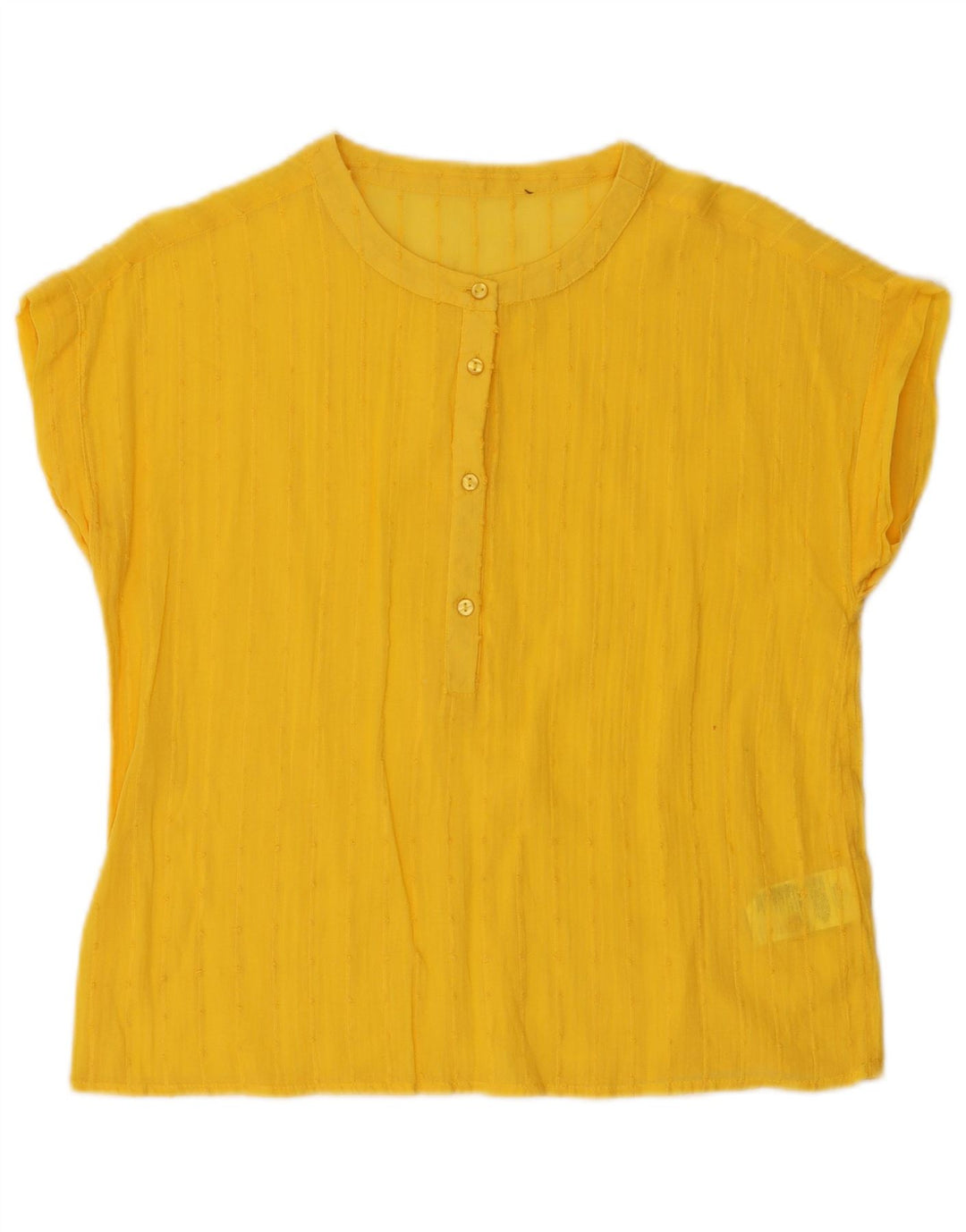 OVS Blusa para mujer Top UK 46 Large Amarillo Algodón