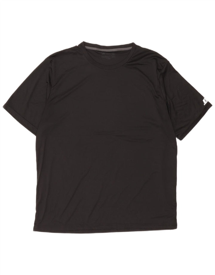 Russell Athletic Camiseta para hombre Top 3XL Negro Poliéster