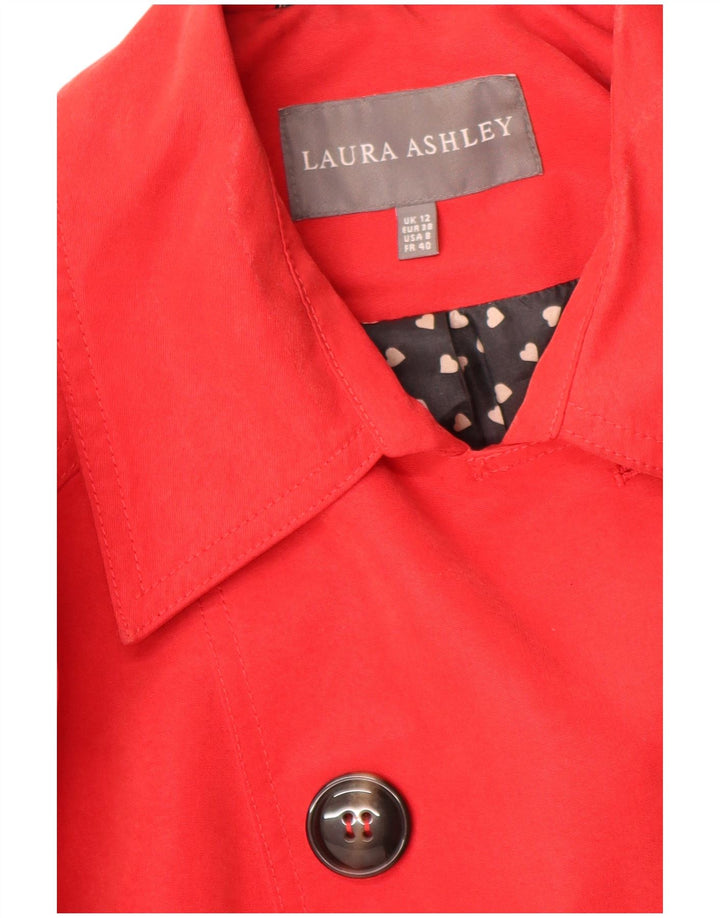 Laura Ashley Gabardina para mujer Reino Unido 12 Modal rojo mediano