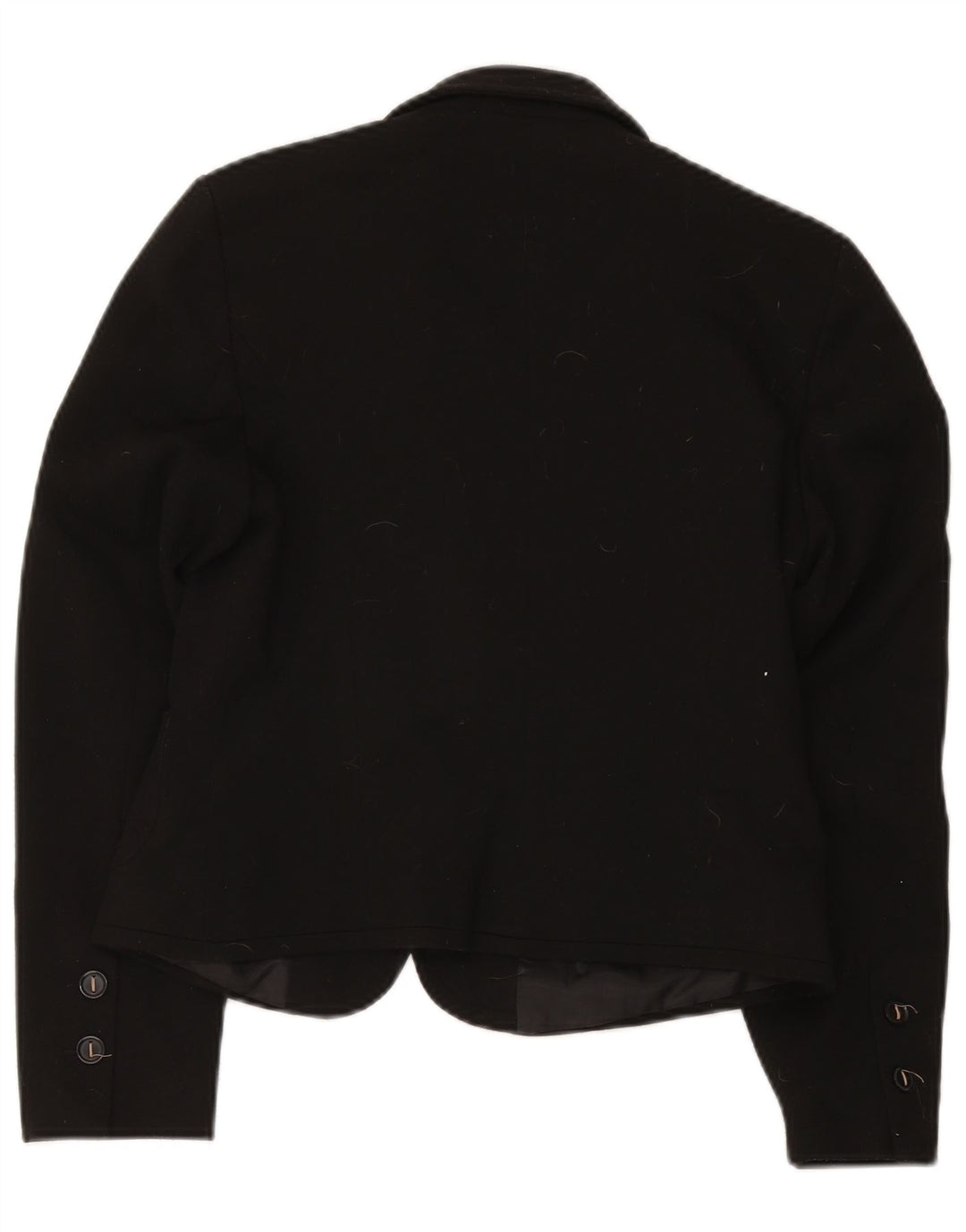 Marks & Spencer Chaqueta tipo blazer de 2 botones para mujer UK 42 Mediana Poliéster negro