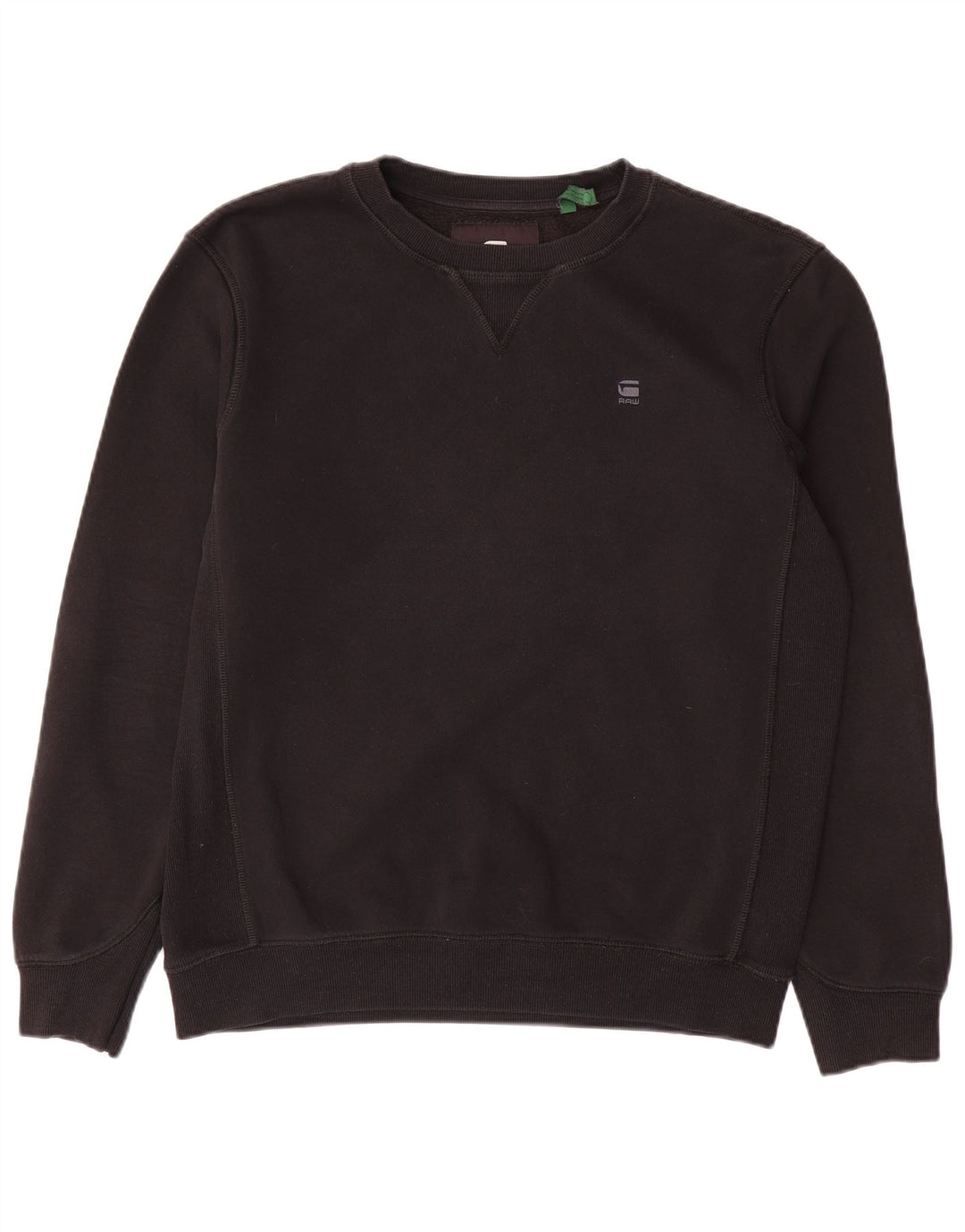 G-STAR Hombre Sudadera Jumper Medium Negro Algodón