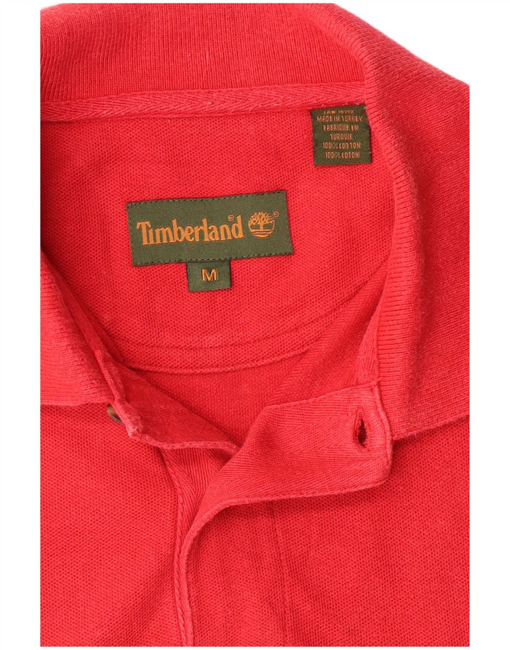 Polo Timberland Hombre Algodón Rojo Medio