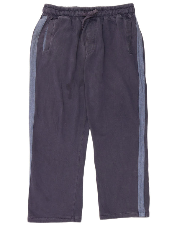 Marks & Spencer Pantalones de chándal para hombre XL W38 L29 Azul marino Colorblock