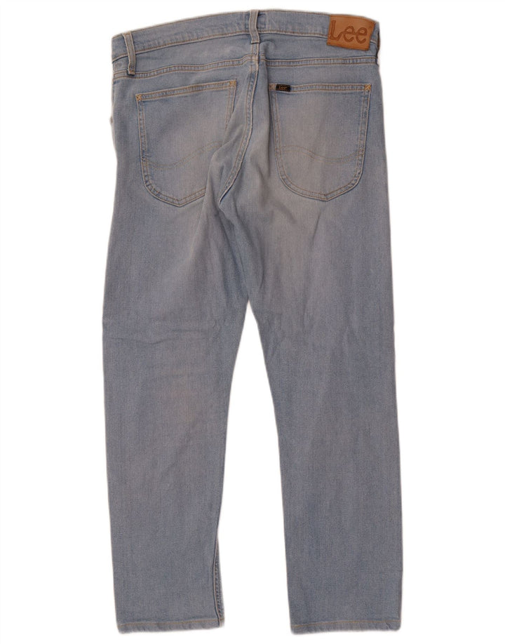 Vaqueros Lee Luke Slim para Hombre W32 L27 Algodón Azul