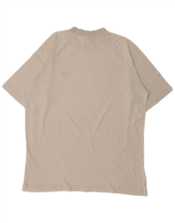 Kappa Camiseta Hombre Top 2XL Algodón Moteado Gris
