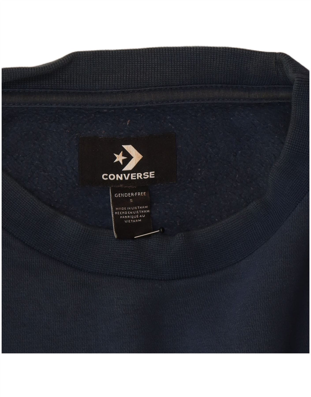 Converse Hombre Graphic Sudadera Jumper Small Azul Marino