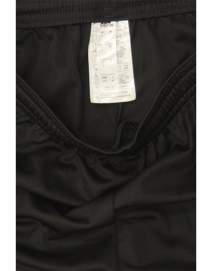 ADIDAS Mujer Aeroready Sport Shorts UK 8 Pequeño Poliéster Negro