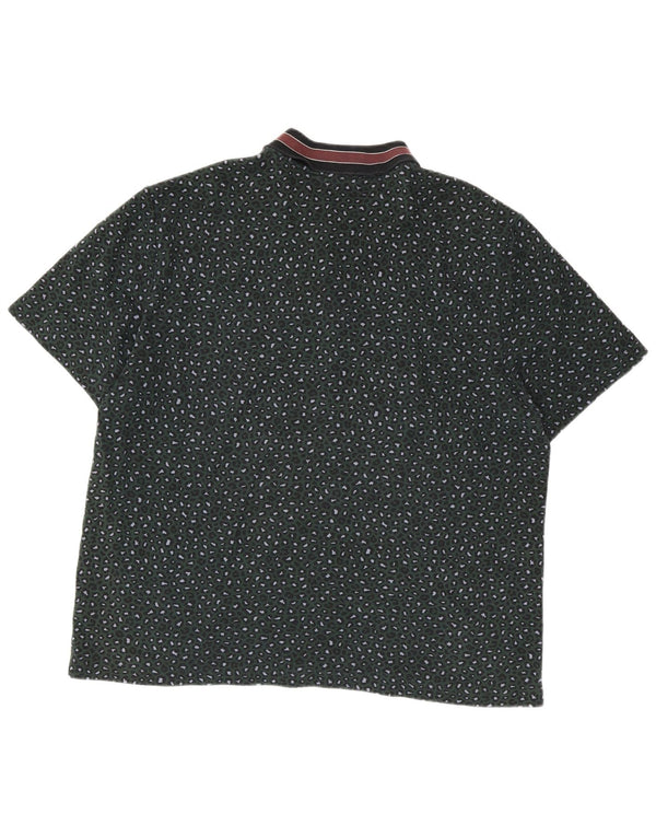 Polo Lacoste Hombre XL Algodón Moteado Verde