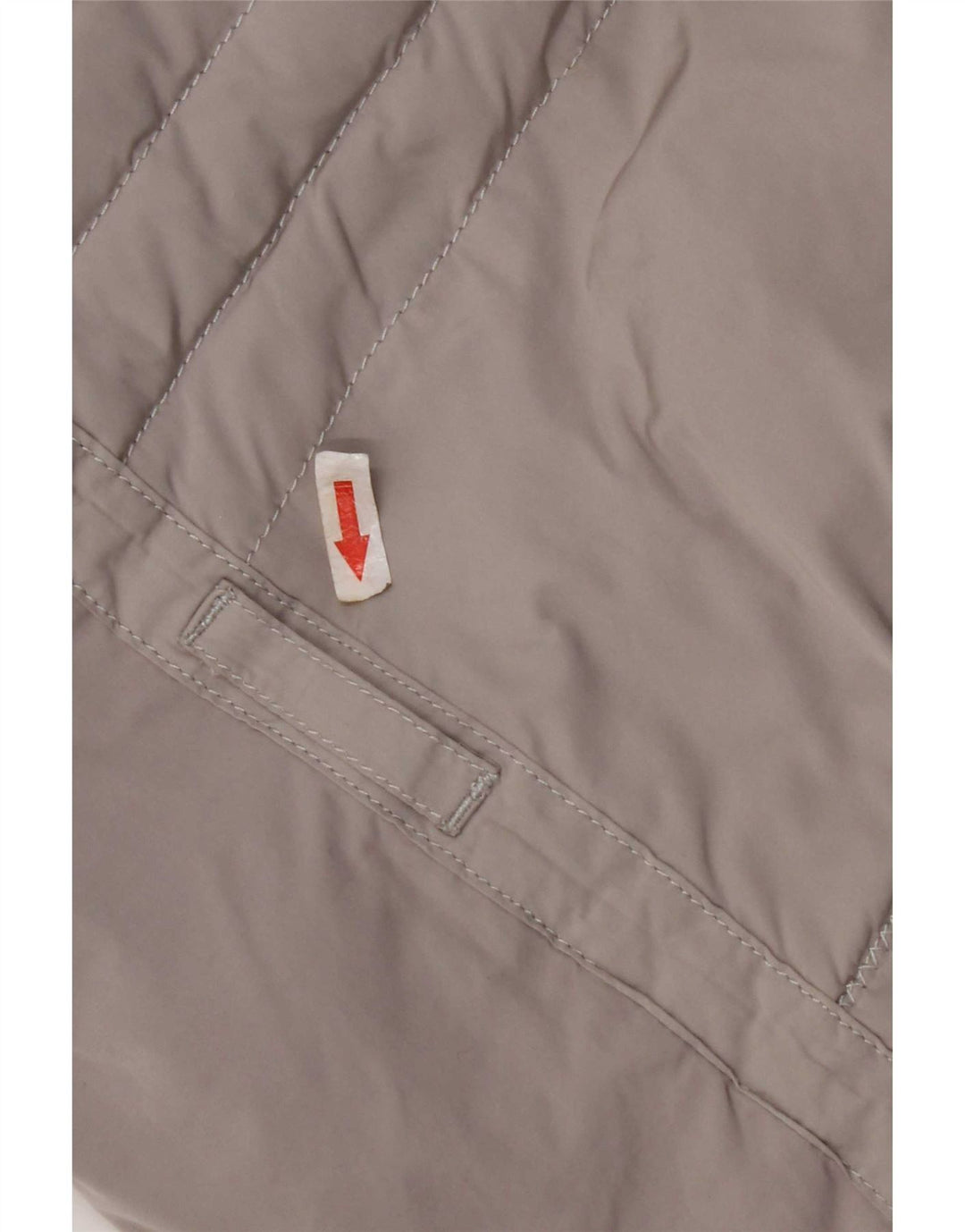 Napapijri Chaqueta acolchada con capucha para mujer UK 10 Small Gris Poliéster