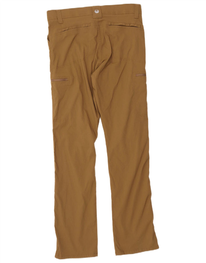 WRANGLER Pantalón cargo recto para mujer W32 L32 Nylon beige
