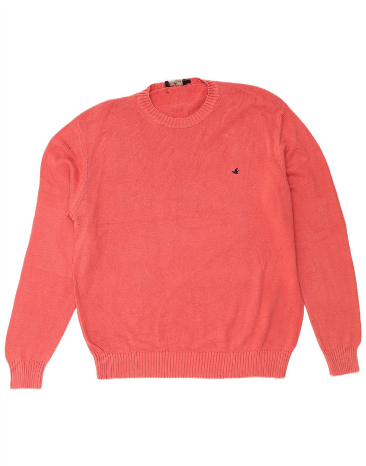 Brooksfield Jersey de cuello redondo para hombre IT 54 XL Rosa
