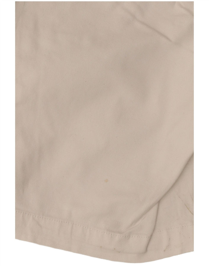 Shorts Chinos Superdry Mujer XS W30 Algodón Blanco