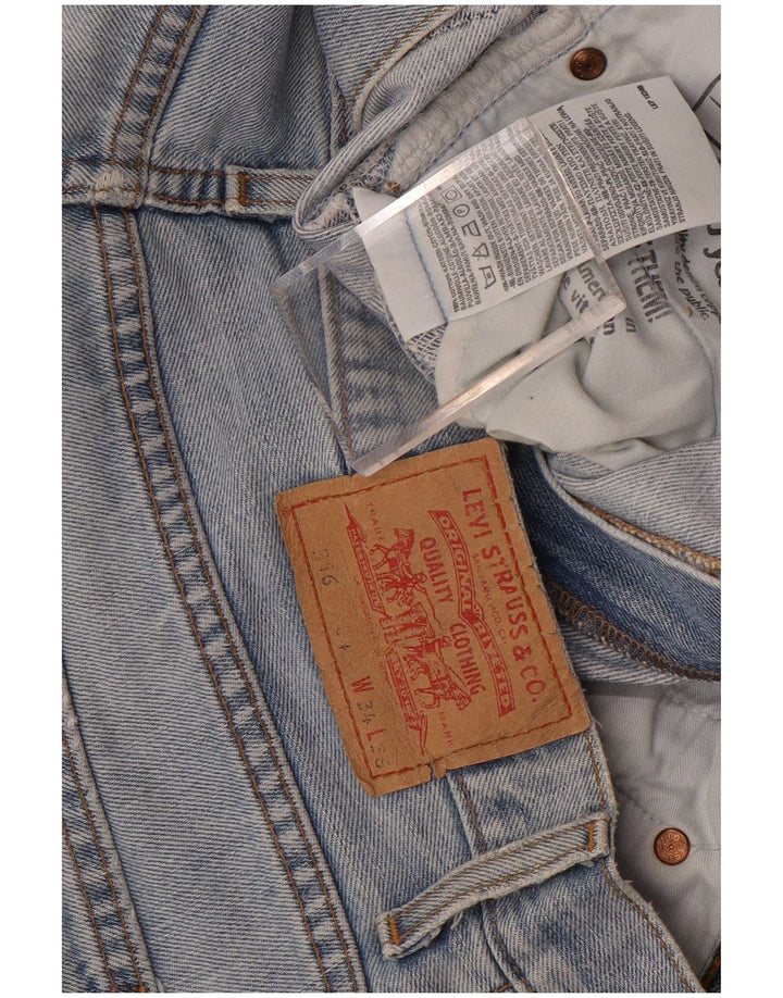 Levi's Mujer 516 Vaqueros Bootcut W34 L36 Algodón Azul