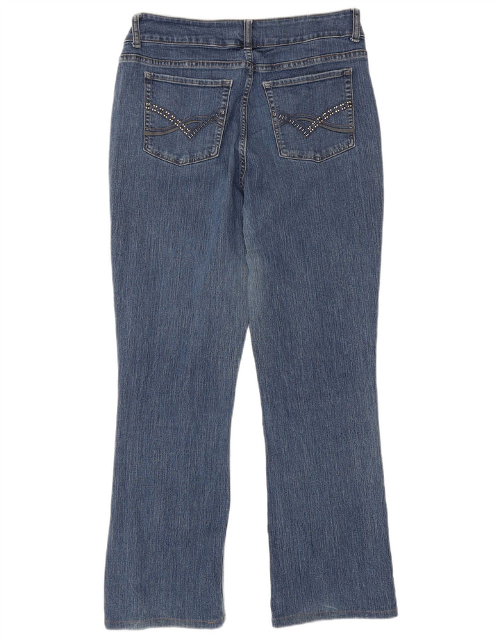 LEE Womens Riders Bootcut Jeans US 12 Large W32 L30 Blue Cotton