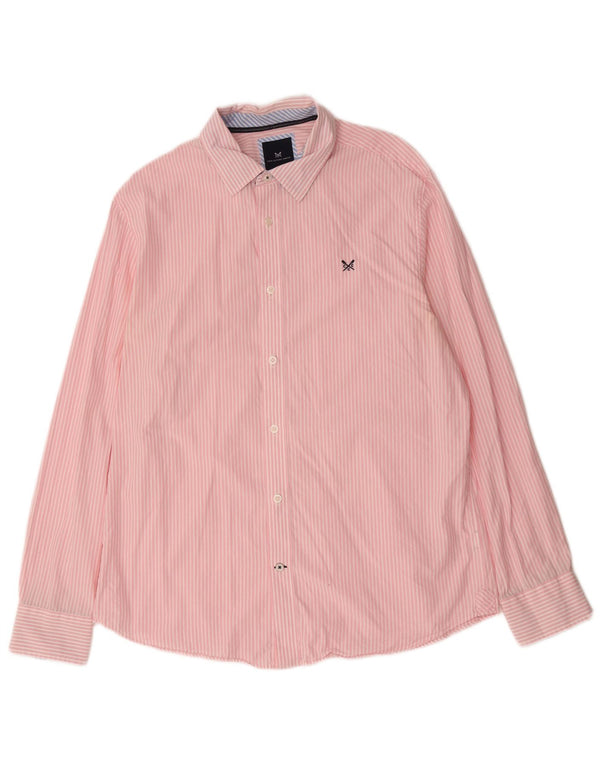 Crew Clothing - Camisa para hombre, talla grande, color rosa