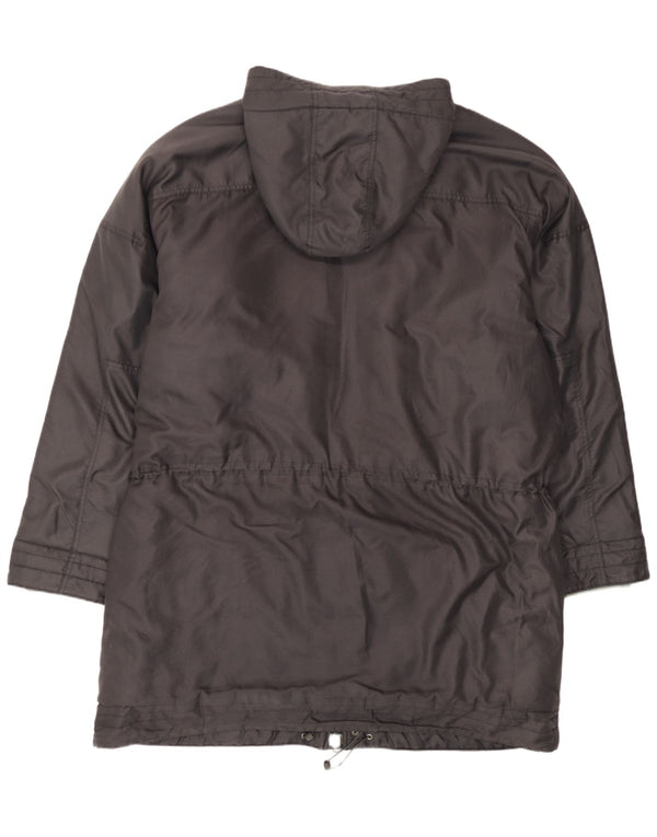 Nike Abrigo cortavientos con capucha para hombre UK 45/47 XL Poliéster negro
