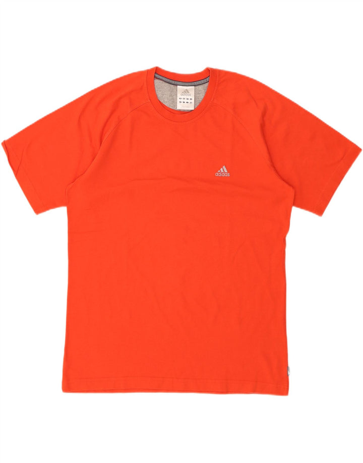 ADIDAS Camiseta Hombre Top Medio Naranja Algodón