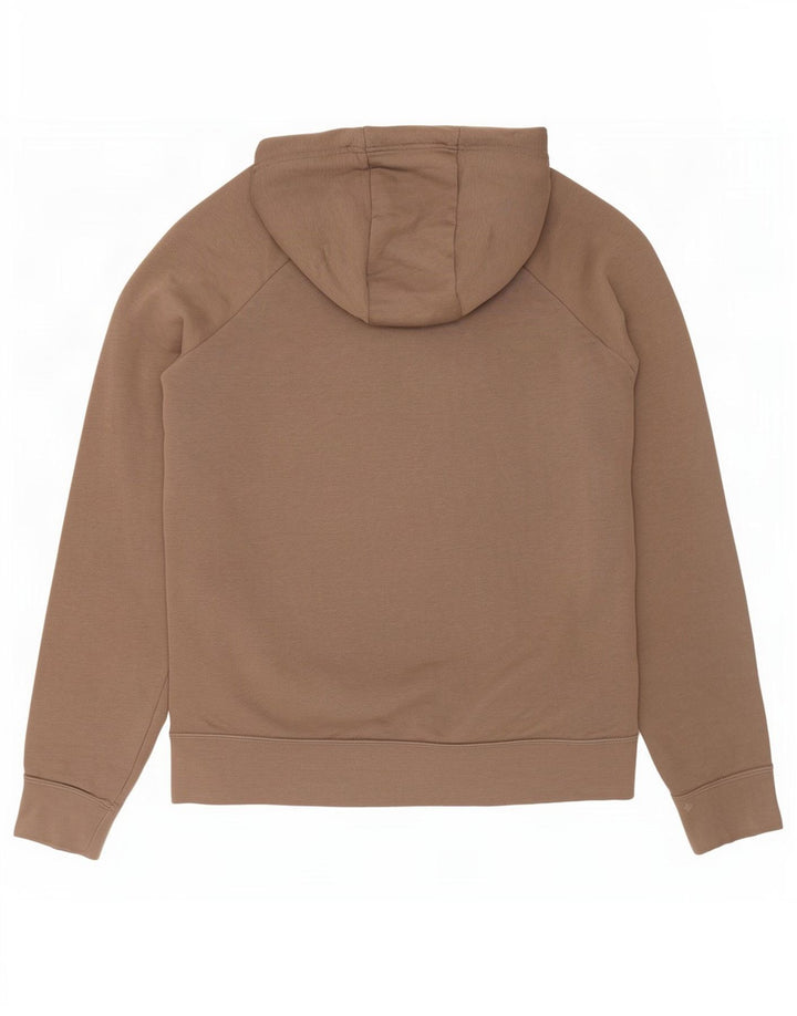 Nike - Sudadera con capucha para hombre, talla pequeña, algodón marrón