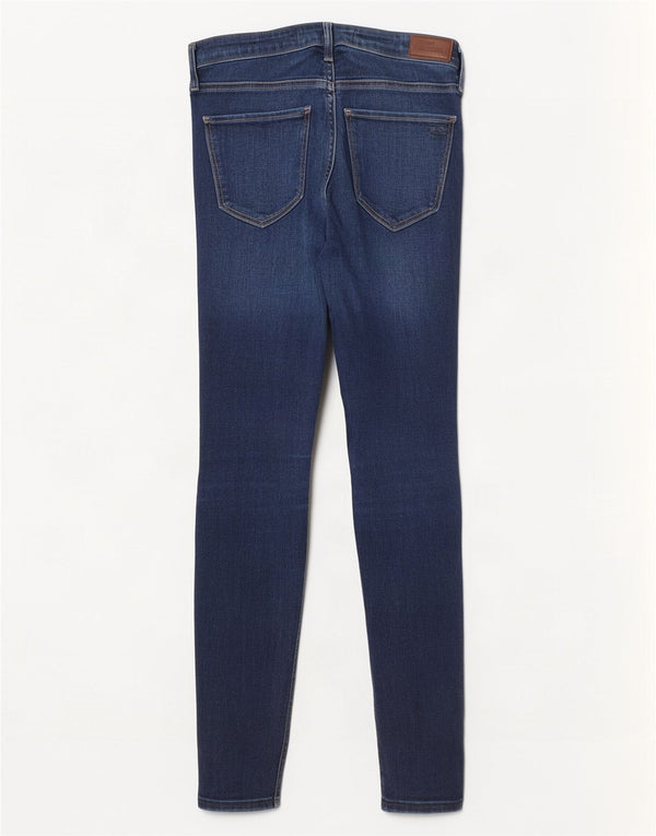 Hollister Jeans súper ajustados de talle alto para mujer US 5 Small W27 L26 Azul