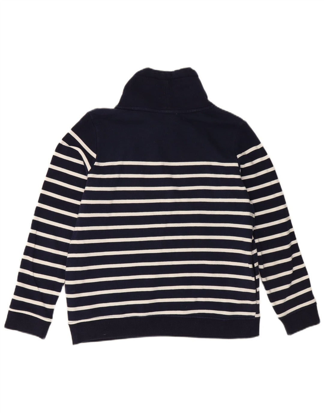 JOULES Sudadera extragrande para mujer UK 10 Small Azul marino a rayas
