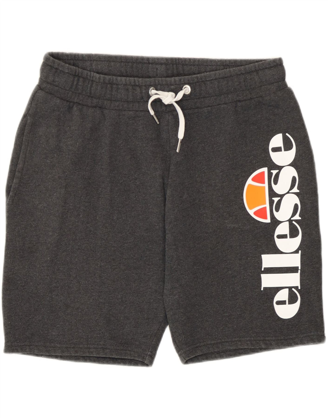 Ellesse Hombre Graphic Sport Shorts Algodón Gris Medio