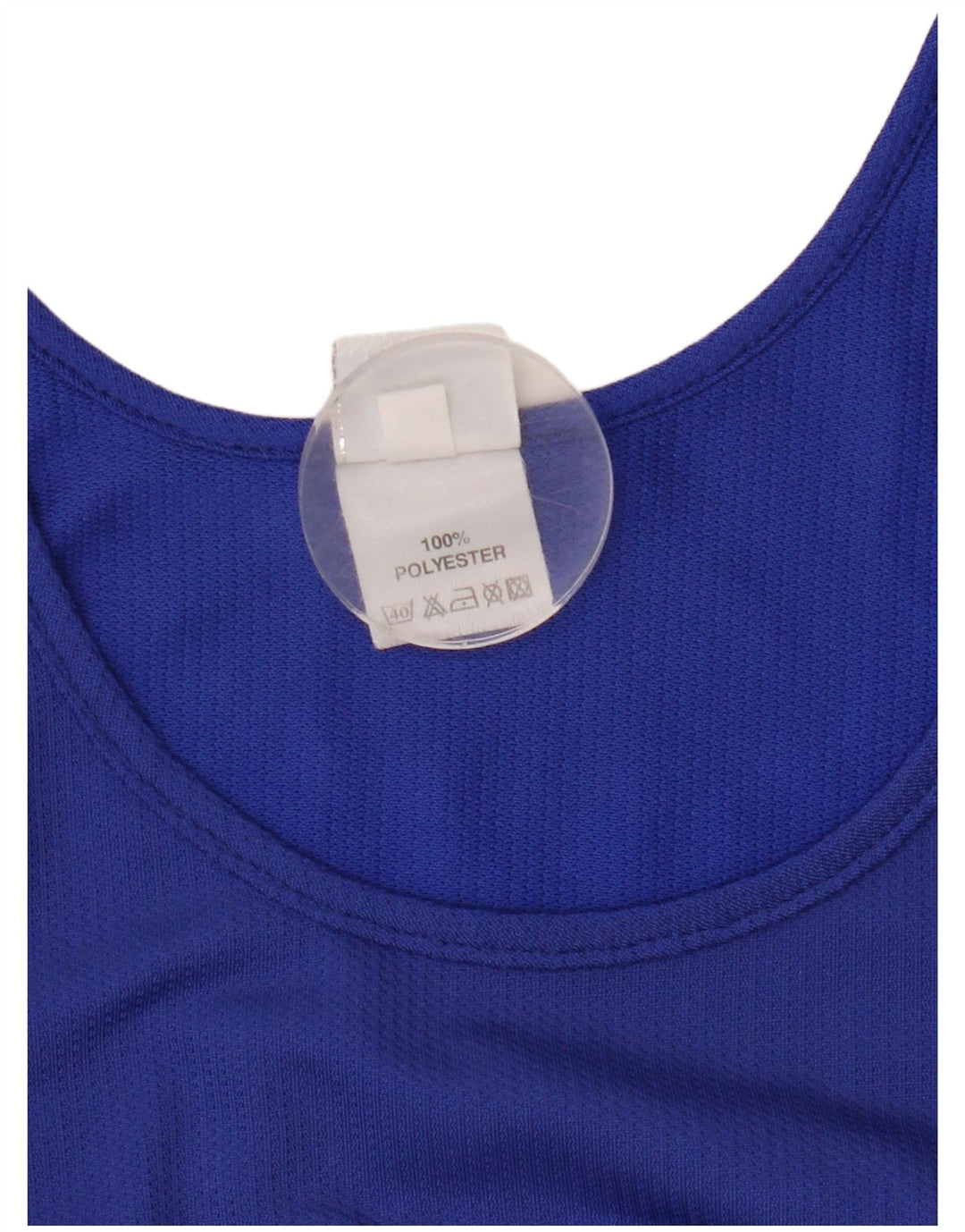 Asics Hombre Graphic Vest Top Large Azul Colorblock Poliéster