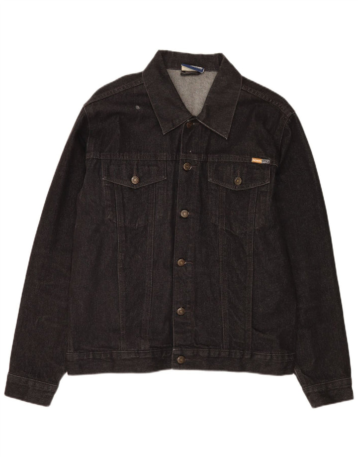 Chaqueta vaquera para hombre estilo denim UK 42 XL Algodón negro