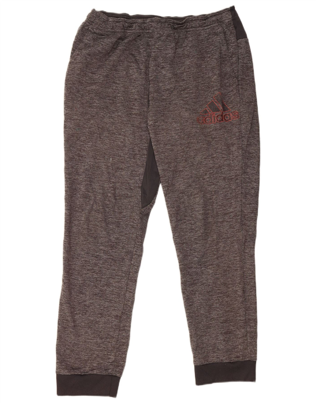 Adidas Hombre Pantalones De Chándal Joggers Grande Gris Moteado