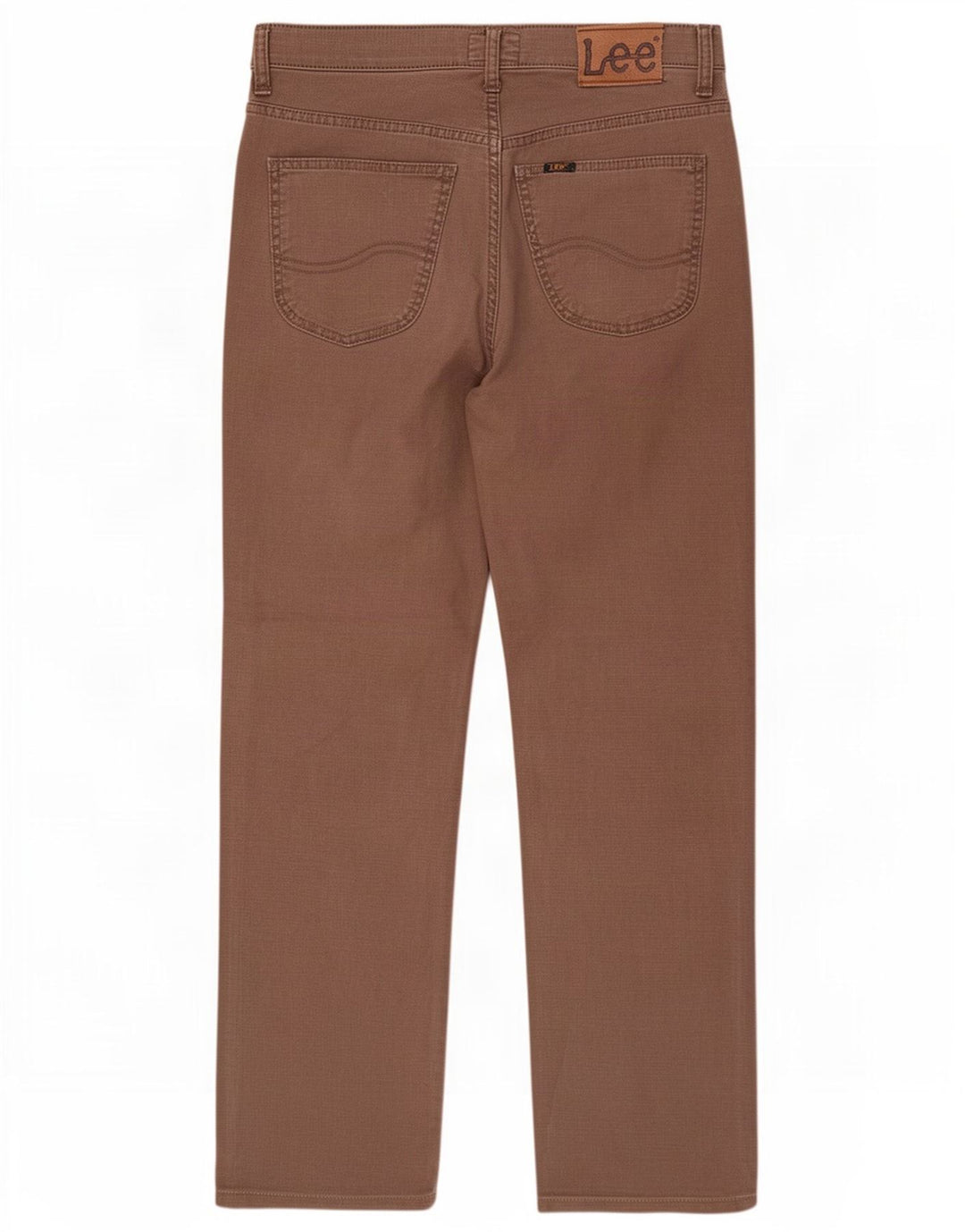 Vaqueros rectos Lee para hombre W32 L34 Algodón marrón