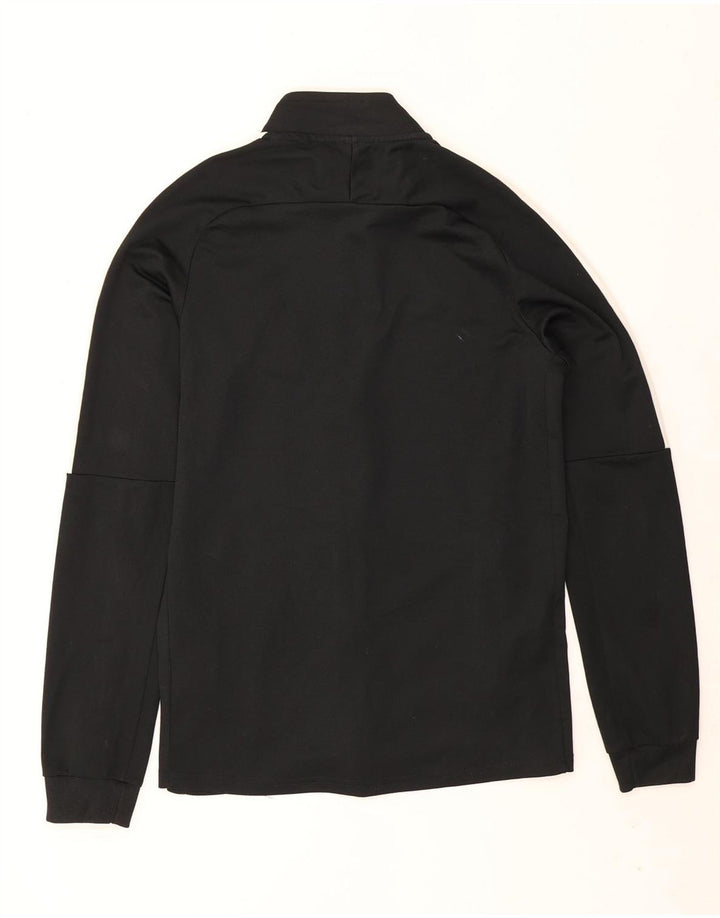 Nike Hombre Dri Fit Chándal Top Chaqueta Mediano Negro Colorblock Poliéster