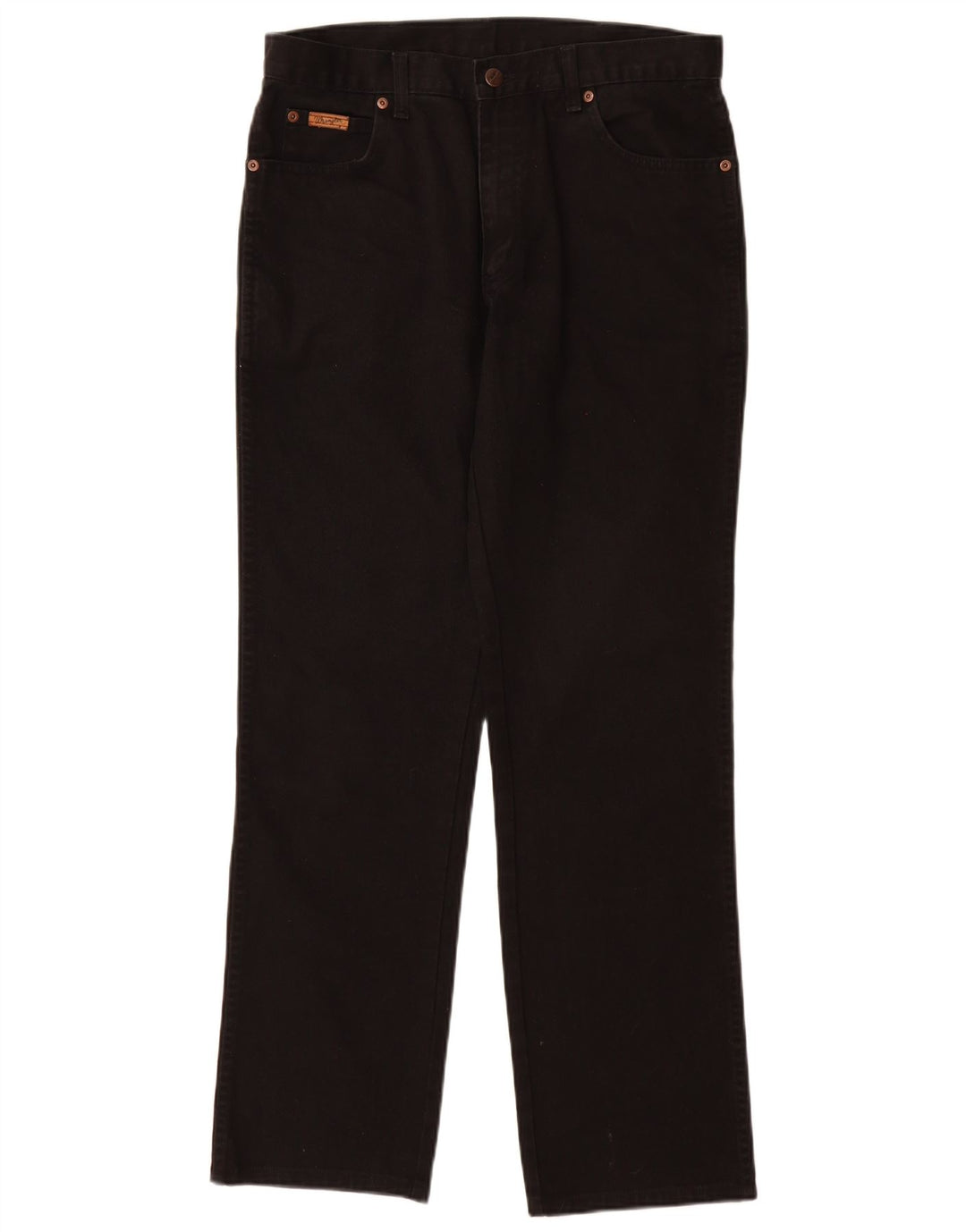WRANGLER Vaqueros rectos Texas para hombre W34 L32 Algodón negro