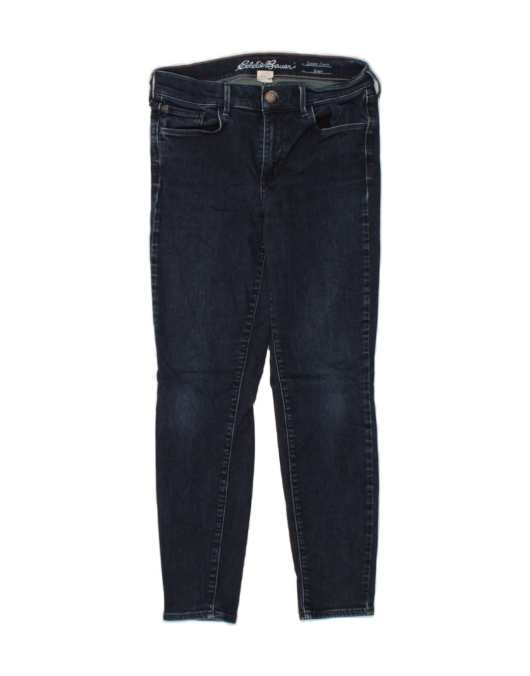 EDDIE BAUER Womens Skinny Jeans US 8 Medium W30 L27 Navy Blue Vintage Eddie Bauer and Second-Hand Eddie Bauer from Messina Hembry 