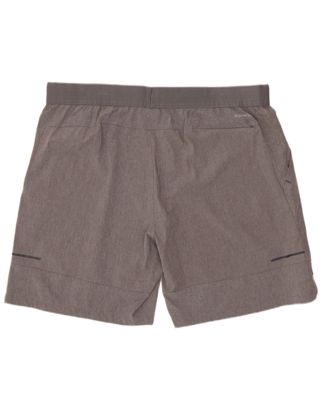 RUSSELL ATHLETIC Pantalones cortos deportivos Dri-Power para hombre XL Poliéster gris
