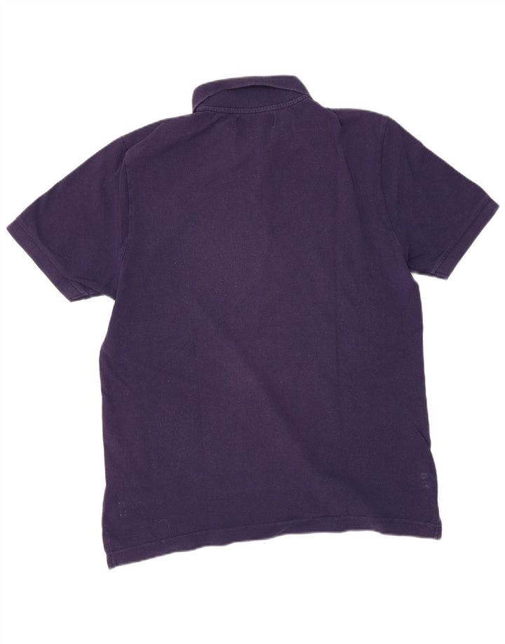 Polo Kappa Hombre Algodón Azul Marino Mediano