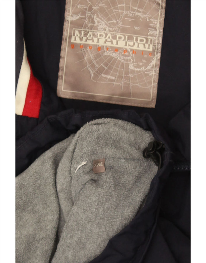 Napapijri Chaqueta Bomber para Hombre UK 44 2XL Azul Marino
