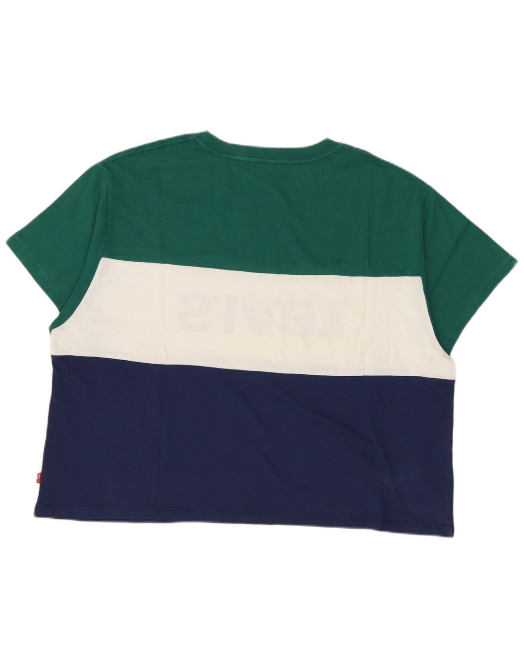 LEVI'S Camiseta corta con gráfico para mujer UK 10 Small Multicolor