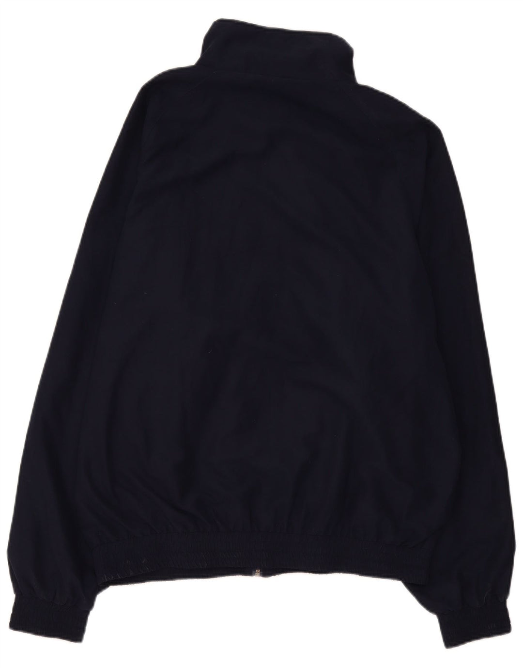 Fila Mens Chándal Top Chaqueta Grande Azul Marino Rayas Poliéster