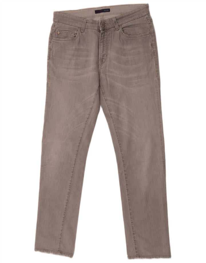 Vaqueros Trussardi Hombre Slim W29 L30 Gris Algodón