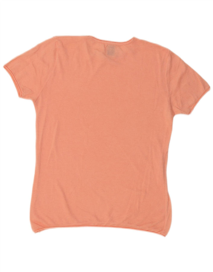 Zara Mujer Camiseta Extragrande Top UK 10 Small Rosa