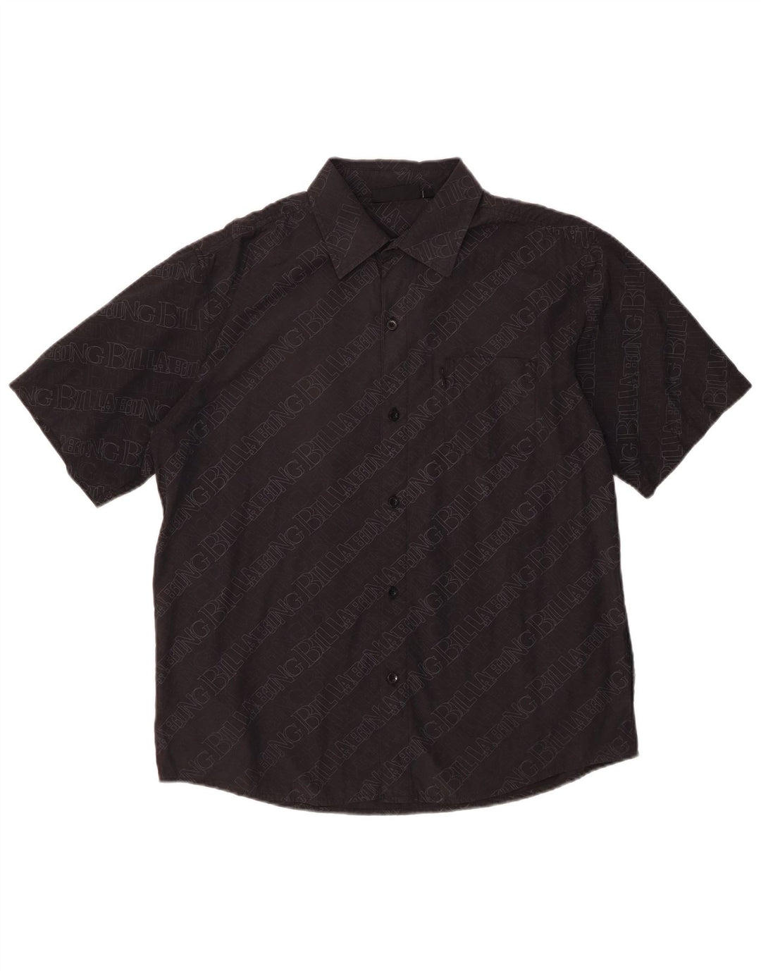 Billabong Mens Graphic Camisa De Manga Corta De Algodón Negro Mediano