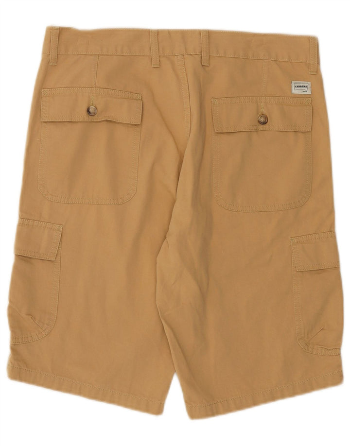 Carrera Pantalones cortos cargo para hombre IT 50 Large W34 Algodón beige