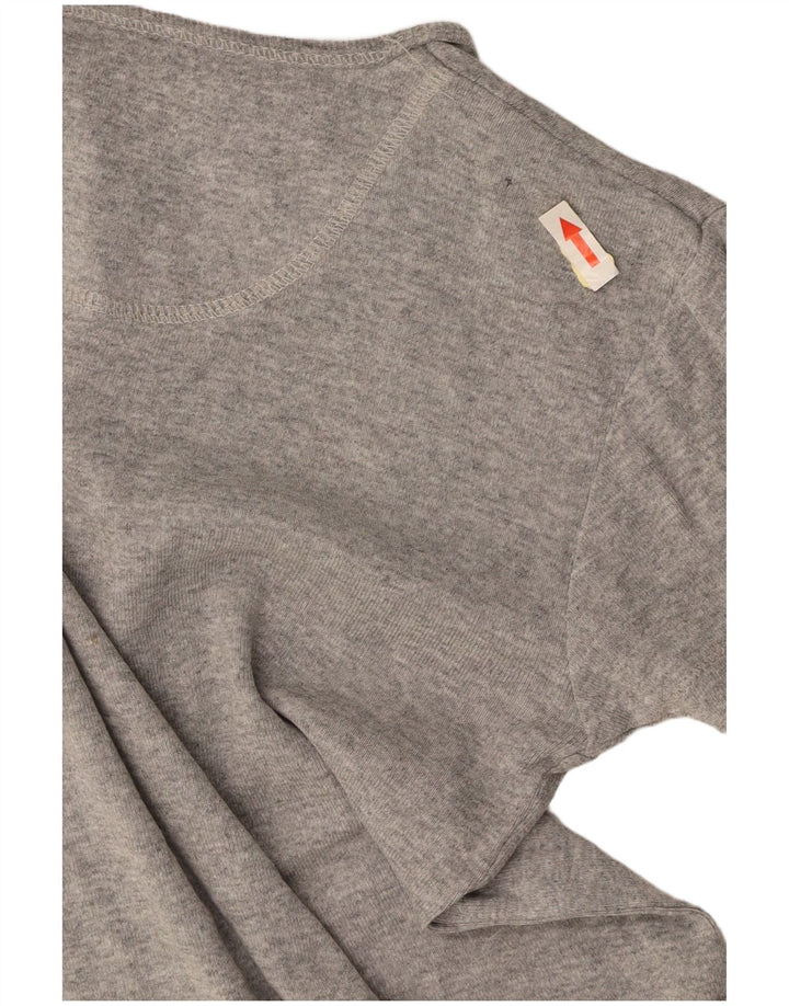 LEE Camiseta corta para mujer Top UK 10 Small Grey